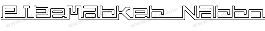 PipeMarker Narrow字体转换